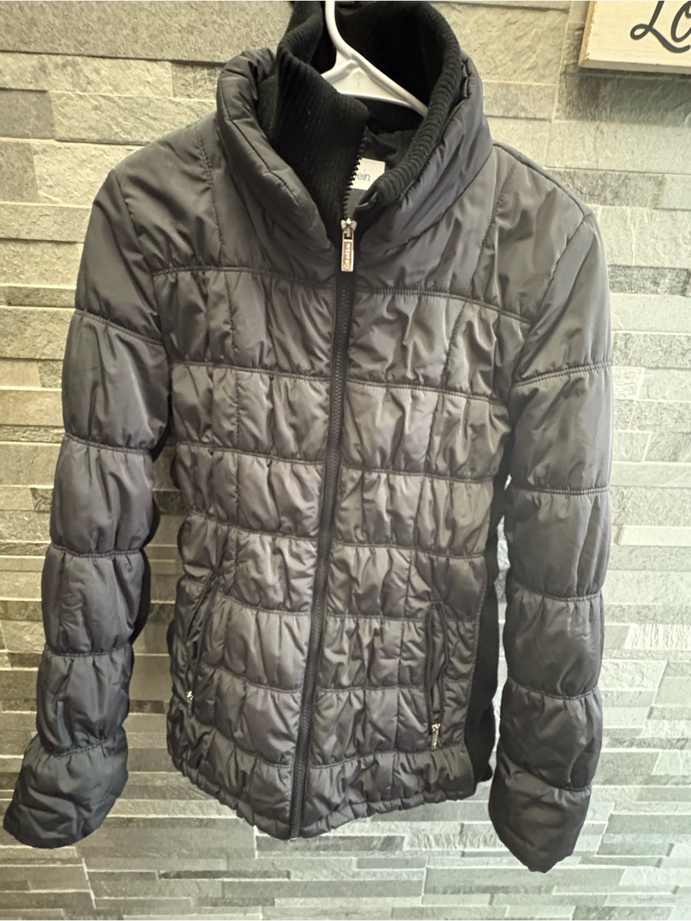 Calvin Klein Women's Black Quilted Puffer Jacket